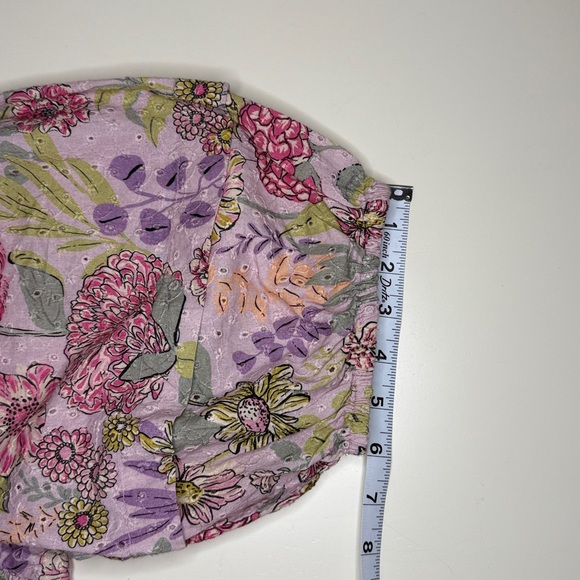 Uncle Frank Lined Floral Women’s Dress Pastel Multicolored Print Size Medium - Picture 11 of 11